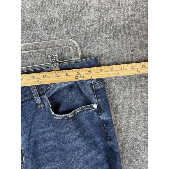 Judy Blue Jeans Women's Size 20W Boyfriend Fit Blue Strech - Picture 5 of 16